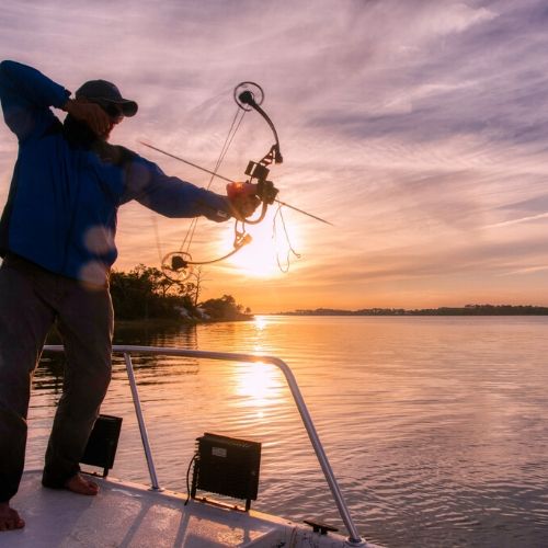 Nighttime Bow Fishing Charters